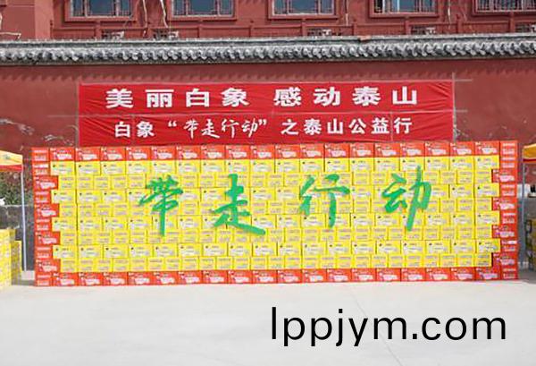 白象(xiang)“帶(dai)走(zou)行(xing)動(dong)”之泰(tai)山(shan)公益行
